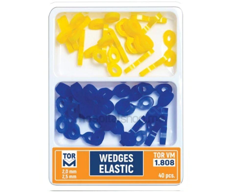 TOR VM Elastic Wedges Autoclavable Kit 40pcs 1.808